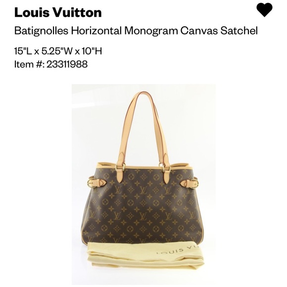 Louis Vuitton Batignolles Horizontal - Picture 2 of 16